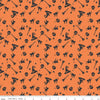 Sale! Hey Bootiful Orange Witch Icons Yardage by My Mind's Eye for Riley Blake Designs |C13131 ORANGE