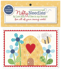 Lori Holt 70 Assorted Needles | Bee in my Bonnet Nifty Needles | Binding, Tapestry, Sewing, Embroidery, Chunky and Applique