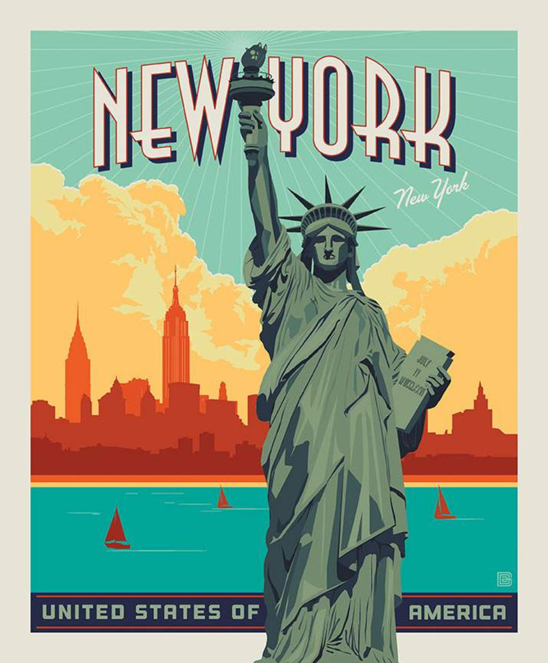 Lady Liberty Destinations Poster Panel (P10025 LIBERTY)