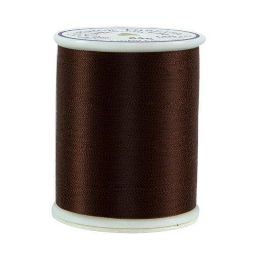 648 Dark Brown - Bottom Line 1,420 yd spool by Superior Threads - Stitches n Giggles