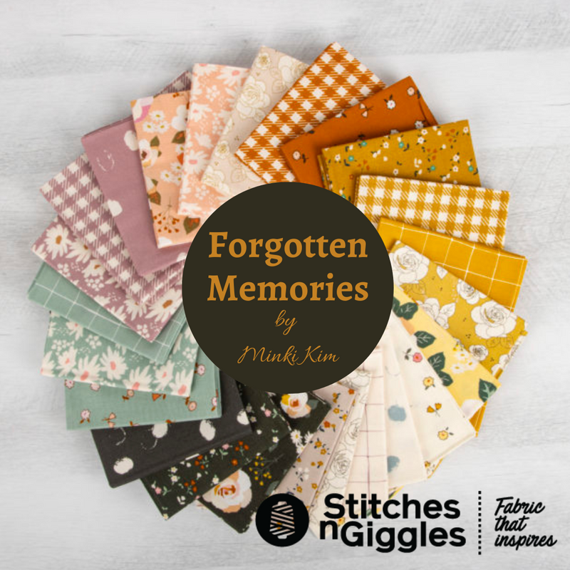 Forgotten Memories Deep Hunter Main Yardage by Minki Kim for Riley Blake Designs | C12750-DEEPHUNTER