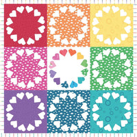 Sale! Heartfelt Quilt Kit by Kristy Lea of Quiet Play for Riley Blake Designs | SKU #KTB-10770