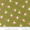 Flower Power Avocado Easy Breezy Yardage by Maureen McCormick for Moda Fabrics | SKU #33713 18
