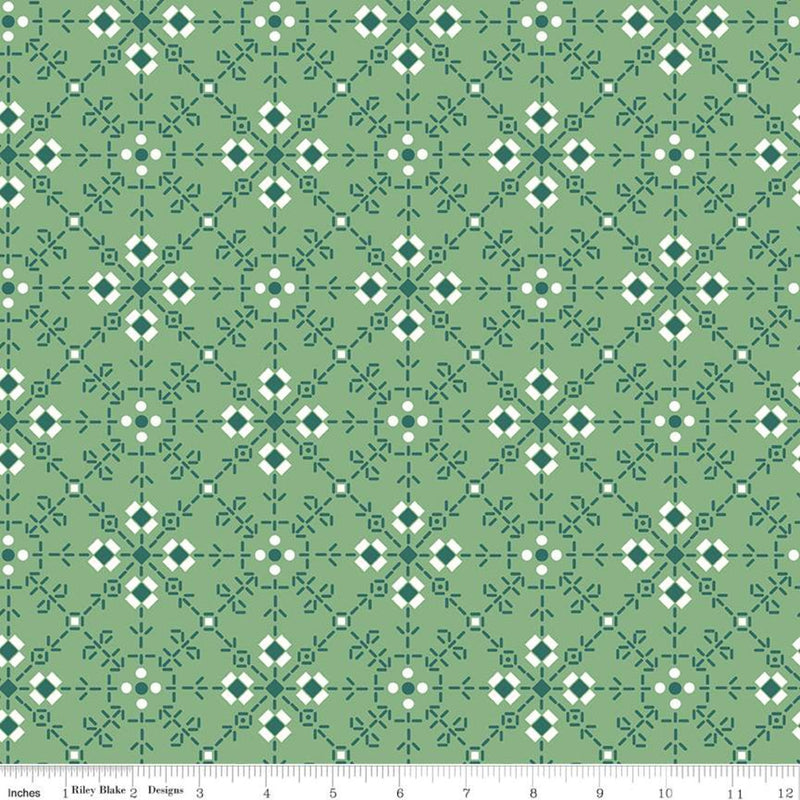 Bee Plaids Alpine Homemade 108" Wide Back Yardage by Lori Holt of Bee in my Bonnet for Riley Blake Designs| SKU #WB12040-ALPINE