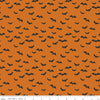 Bad to the Bone Orange Bats Yardage by My Mind's Eye For Riley Blake Designs | SKU #C11923-ORANGE