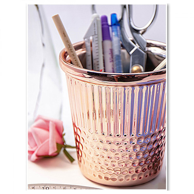 Thimble Craft Rose Gold Container