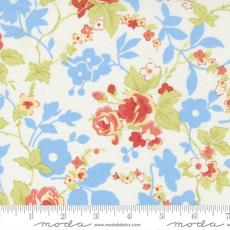 Fruit Cocktail Ice Cream Summer Floral Yardage by Fig Tree for Moda Fabrics |20460 11