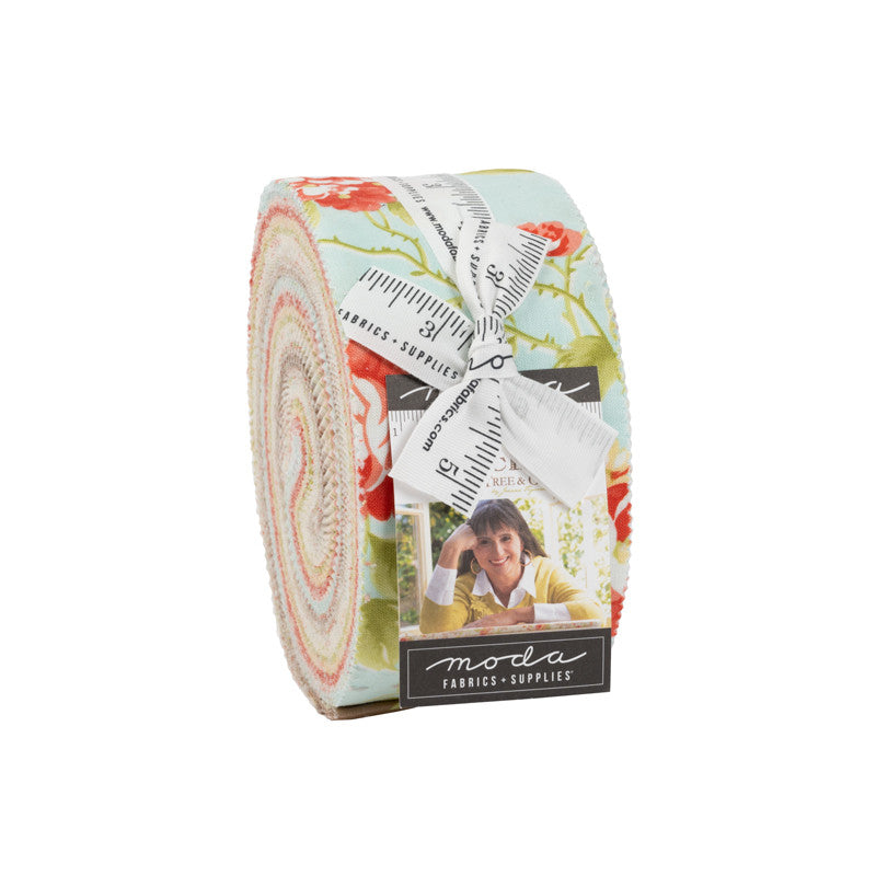 Stitched Jelly Roll by Fig Tree & Co. for Moda Fabrics | SKU #20430JR