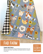 Fab Farm Sampler Quilt Pattern by Elizabeth Hartman | EH 069 | Sampler Quilt