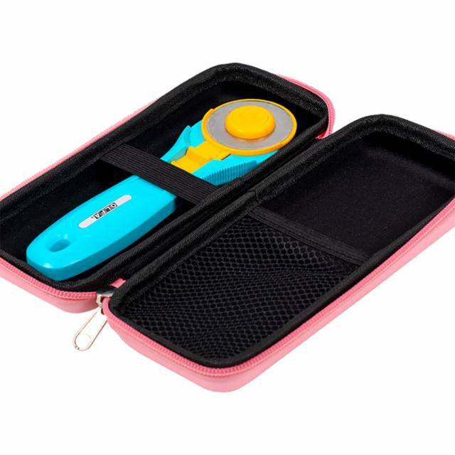 I Love Quilting Pink Rotary Cutter Case