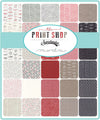 The Print Shop Cream Red Logos Yardage by Sweetwater for Moda Fabrics  (5740 13)