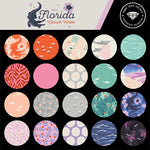 Sale! Florida 2 Peach Cream Panel by Sarah Watts for Ruby Star Society and Moda Fabrics | SKU #RS2062 14