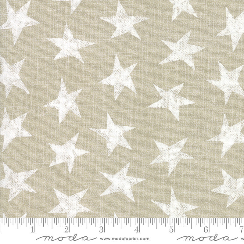 SALE! Branded Star Khaki - 54" wide lightweight canvas fabric (5789 14CV)  - 1.5 yard remnant piece