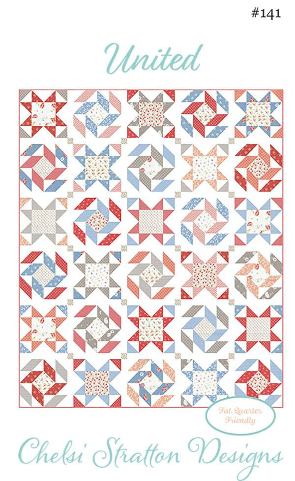 United Quilt Pattern by Chelsi Stratton | CSD 141