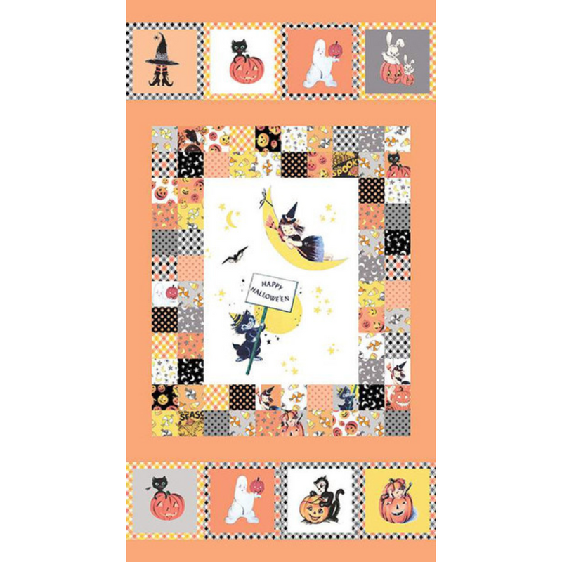 Sale! Fright Delight Panel by Lindsay Wilkes for Riley Blake Designs |P13237 PANEL