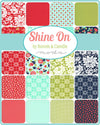 Shine On Navy Check Yardage (55212 17) Bonnie & Camille for Moda Fabrics - Cut Options Available