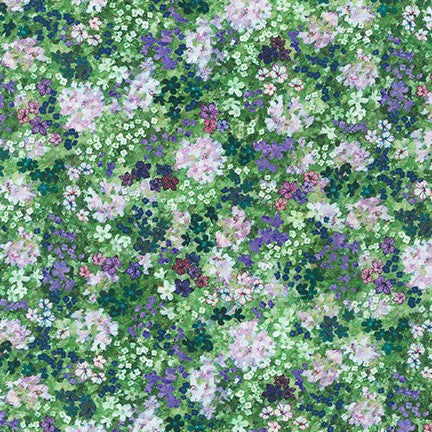 Topia Moss Floral Yardage (19529 45)