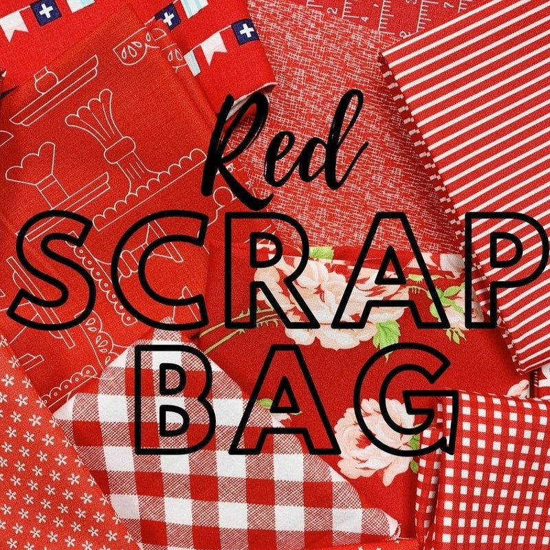 Red Scrap Bag - Two Size Options!