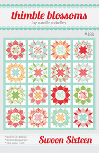 Swoon Sixteen Quilt Pattern by Thimble Blossoms | TB188