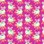 Local Honey Magenta Blossoms Yardage by Heather Bailey for FIGO Fabrics | #90661-28