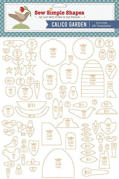 Calico Garden Sew Simple Shapes by Lori Holt for Riley Blake Designs |STT-28240