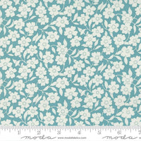 Sale! Flower Power Turquoise Mellow Meadow Yardage by Maureen McCormick for Moda Fabrics | 33711 29