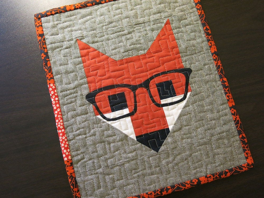 Fancy Fox Quilt Pattern by Elizabeth Hartman  | EH 009 | No applique, all piecing