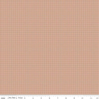 Sale! Bee Ginghams Cinnamon Melanie Yardage by Lori Holt for Riley Blake Designs | C12561-CINNAMON