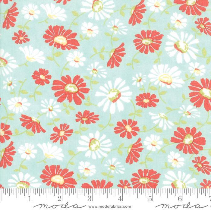 Catalina Sea Glass Daisy by Fig Tree & Co. for Moda (20371 14) - Cut Options Available - Stitches n Giggles