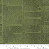 Graze Green Newsprint Yardage by Sweetwater for Moda Fabrics |55604 24