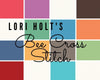 Lori Holt's Pebble Bee Cross Stitch | SKU #C745-PEBBLE - Stitches n Giggles