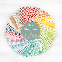 Bee Ginghams Vivid Carolyn Yardage by Lori Holt for Riley Blake Designs | SKU #C12551-VIVID