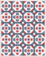 July Sky Quilt Pattern by Prairie Grass Patterns | Fat Quarter Friendly