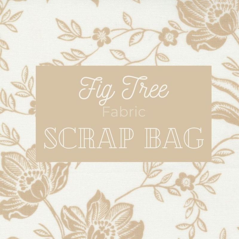 Fig Tree Scrap Bag Cotton Fabric Scrap Bag from Fig Tree | Two size options