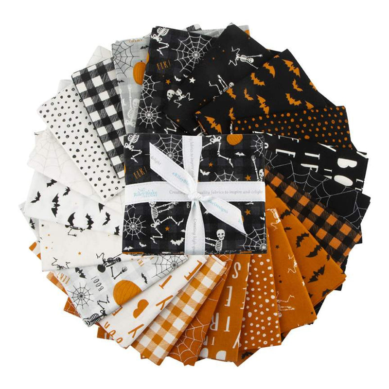 Bad to the Bone Off White Bats Yardage by My Mind's Eye For Riley Blake Designs | SKU #C11923-OFFWHITE