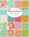 Flower Power Avocado Lazy Daisy Yardage by Maureen McCormick for Moda Fabrics | SKU #33716 18