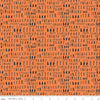Hey Bootiful Orange Words Yardage by My Mind's Eye for Riley Blake Designs |C13134 ORANGE