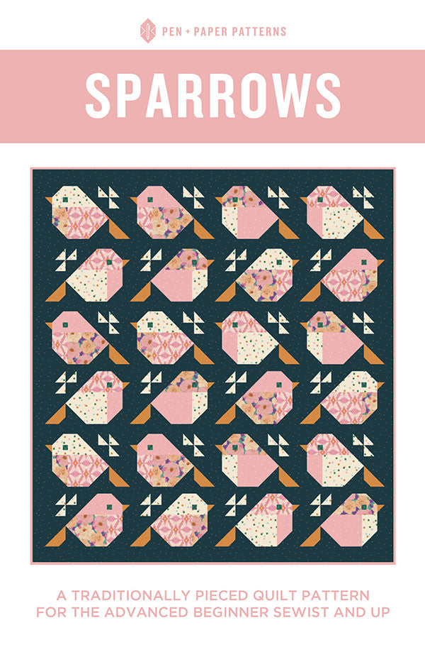 Sparrows Quilt Pattern by Pen and Paper Patterns
