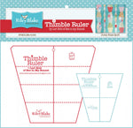 Sale! Lori Holt Thimble Rulers | 10" and 5" Sizes | Perfect for Precut Fabric Squares | Free Lori Holt Pattern!