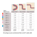 Looper Quilt Pattern by Miss Make (MM 101) - 3 different size options and layouts!